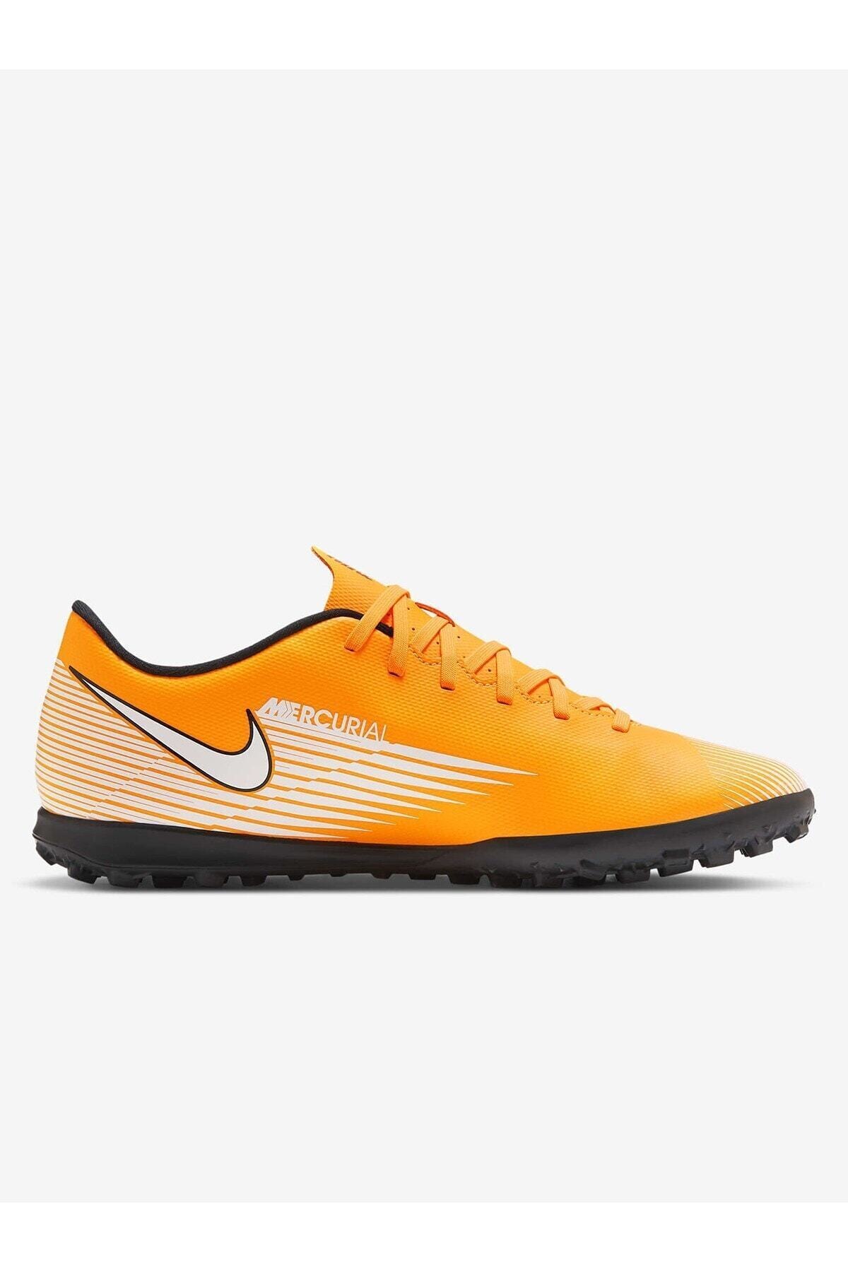 Nike Erkek Sarı Beyaz Vapor 13 Clup Tf Futbol Halı Saha Ayakkabısı At7999-801
